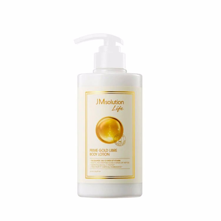 Лосьон для тела С ЭКСТРАКТОМ ЗОЛОТА, LIFE PRIME GOLD LIBRE BODY LOTION, JM Solution, 500 г