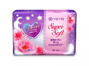 Гигиенические прокладки Ночные Super Soft, SAYURI  7 шт