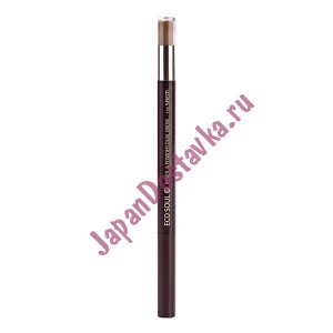 Карандаш-пудра для бровей Eco Soul Pencil & Powder Dual Brow оттенок 02 Deep Brown, SAEM   0,5 г/ 0,3 г