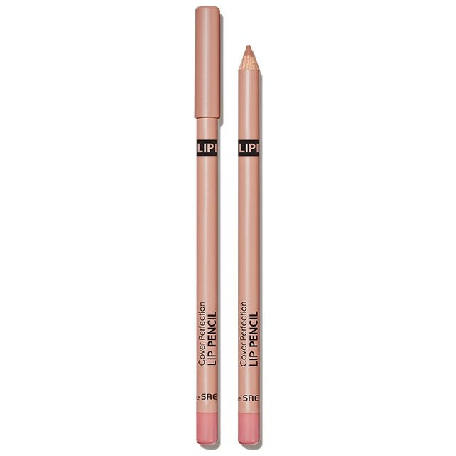 Карандаш для губ Cover Perfection Lip Pencil 03 Peach, THE SAEM