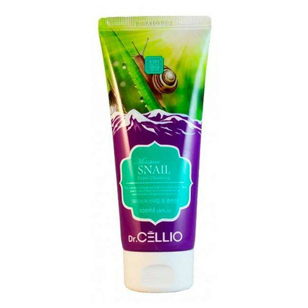 Пенка для лица с муцином улитки G70 MOISTURE SNAIL FOAM CLEANSING, Dr.CELLIO, 100 мл