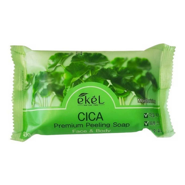 Мыло косметическое с экстрактом центеллы Peeling Soap Cica, Ekel, 150 г