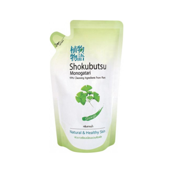 Гель-крем для душа Гинкго Shokubutsu Monogatary Ginkgo Shower Cream, Lion 200 мл (м/у)