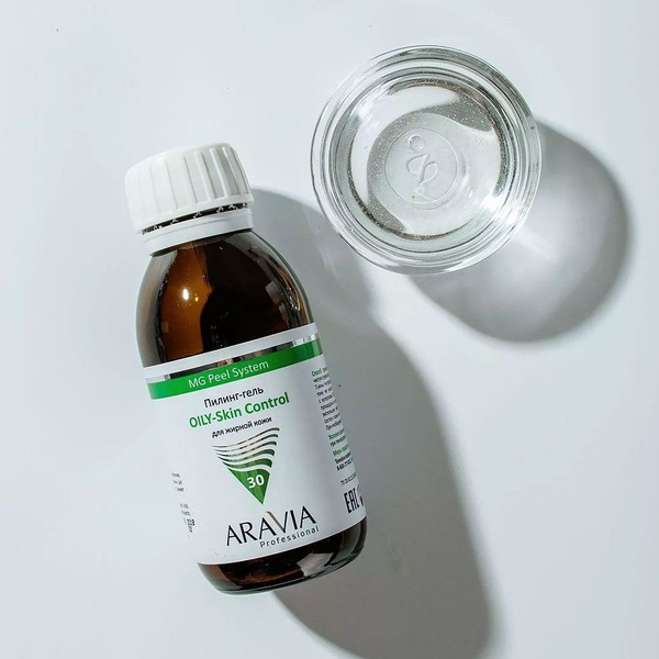 Пилинг-гель для жирной кожи лица Aravia Oily-Skin Control, Aravia 100 мл