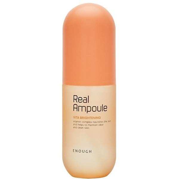 Сыворотка для лица осветляющая витаминная Real Vita Brightening Ampoule, Enough, 200 мл