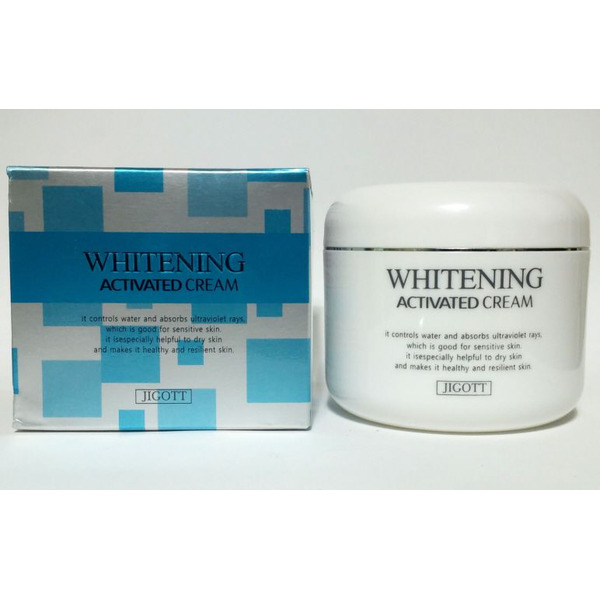 Крем для лица осветляющий Whitening Activated Cream, JIGOTT   100 г